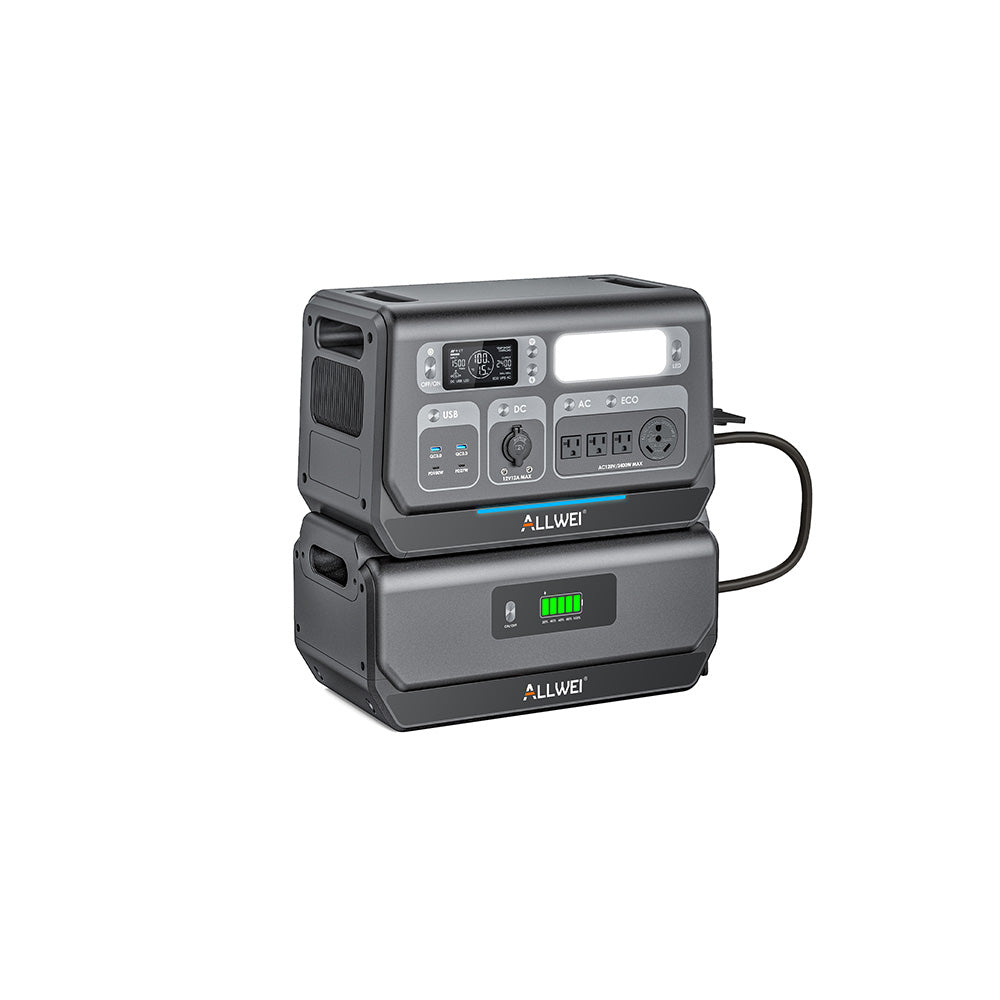 ALLWEI PPS2400+B200 PRO | Home Battery Backup up to 4kWh