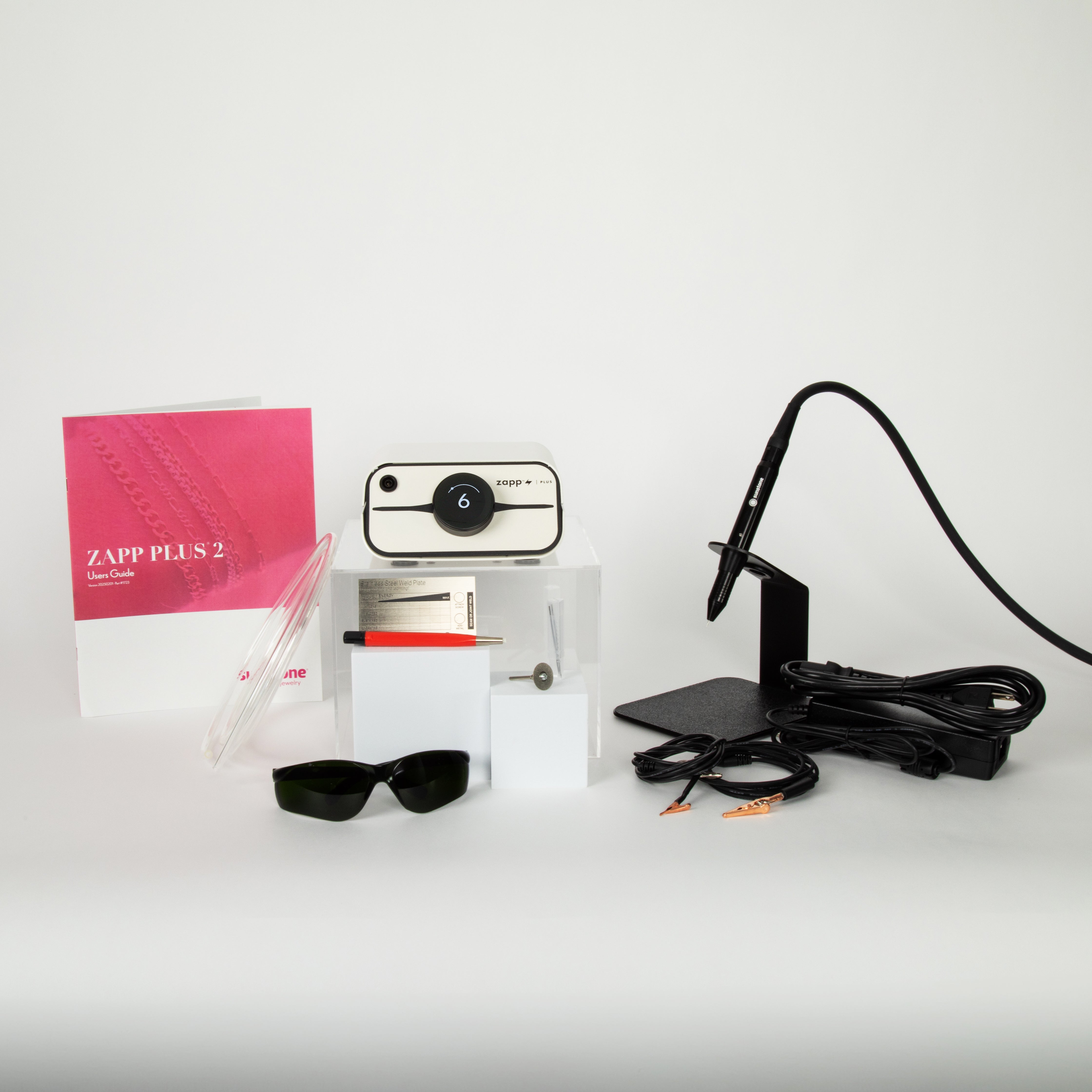 Zapp Plus® 2 Permanent Jewelry Welder™ with a Black Stylus