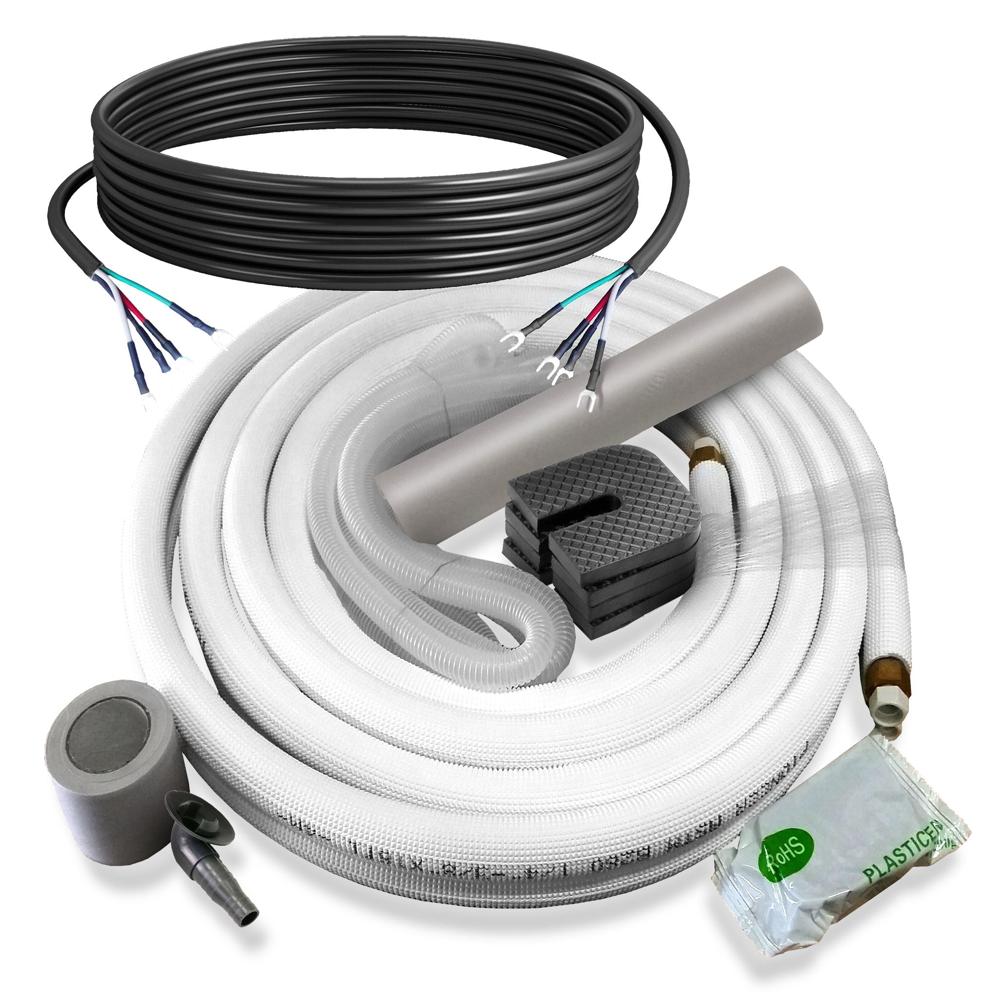 Pioneer® Quantum Ultra™ 24,000 BTU 23 SEER2 230V High-Wall Ductless Energy-Star Mini-Split Air Conditioner Inverter Heat Pump Full Set